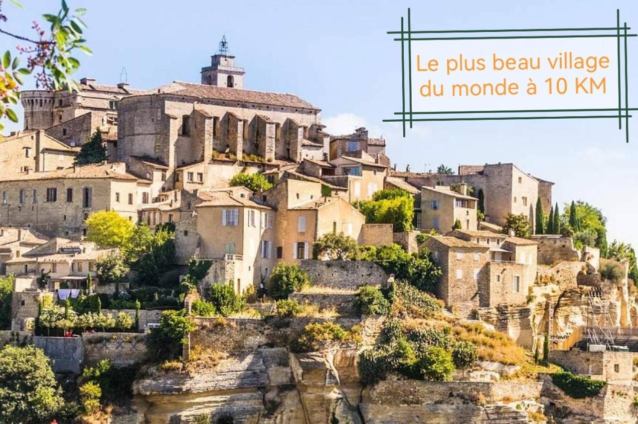 La Fee Viviane Et Michel L'Enchanteur Robion en Luberon Exteriér fotografie